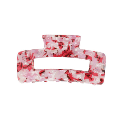 Rectangular Hair Clip - Cherry Blossom