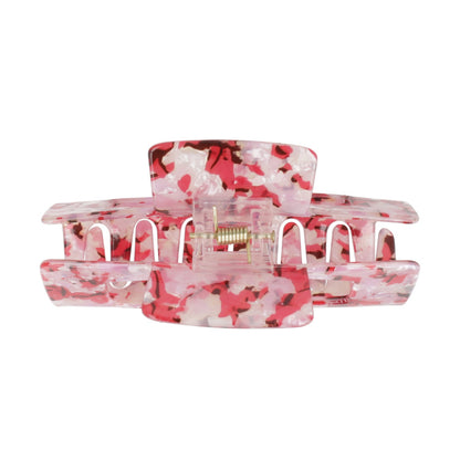 Rectangular Hair Clip - Cherry Blossom