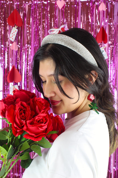Red Thorny for You Earrings