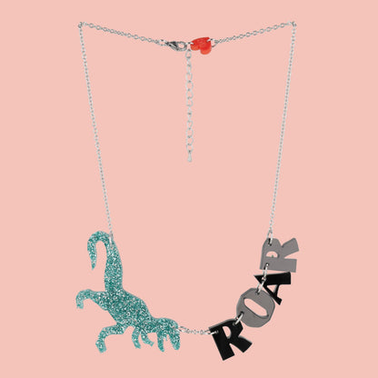 Roar Dinosaur Necklace