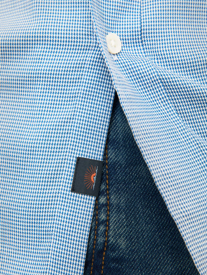 The Movement™ Shirt - Azure Pincheck