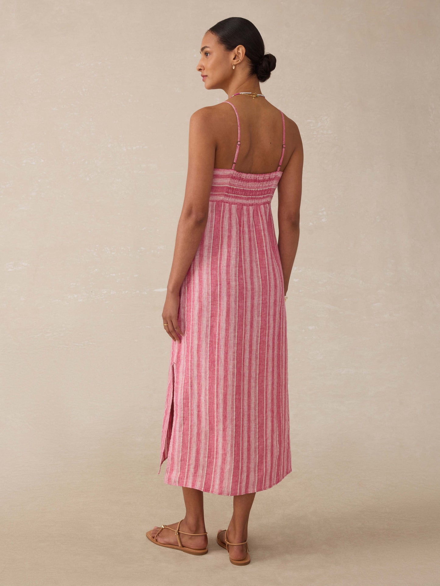 Sienna Sun Dress - Granita Stripe