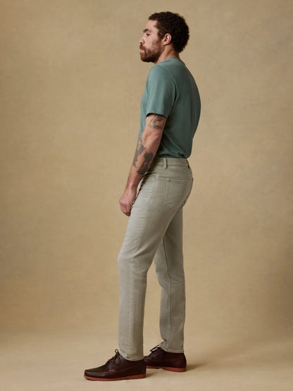 Stretch Terry 5-Pocket Pant - Coastal Sage