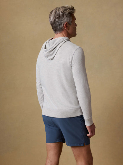 Sunwashed Organic Hoodie - Light Grey Heather