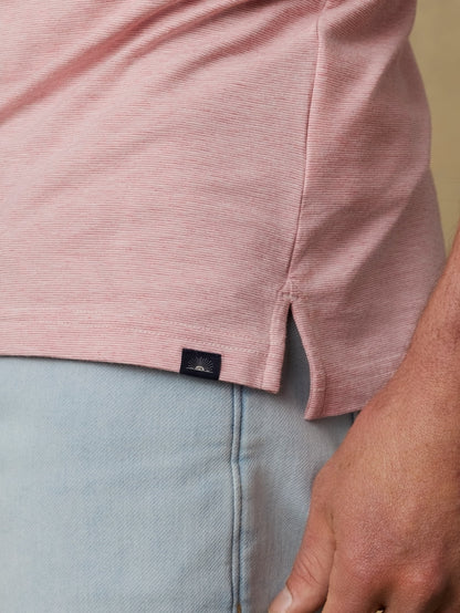 Short-Sleeve Movement™ Polo - Ivory Rose Feeder