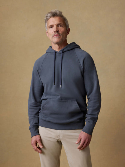 High Standard Fleece Hoodie - Blue Nights