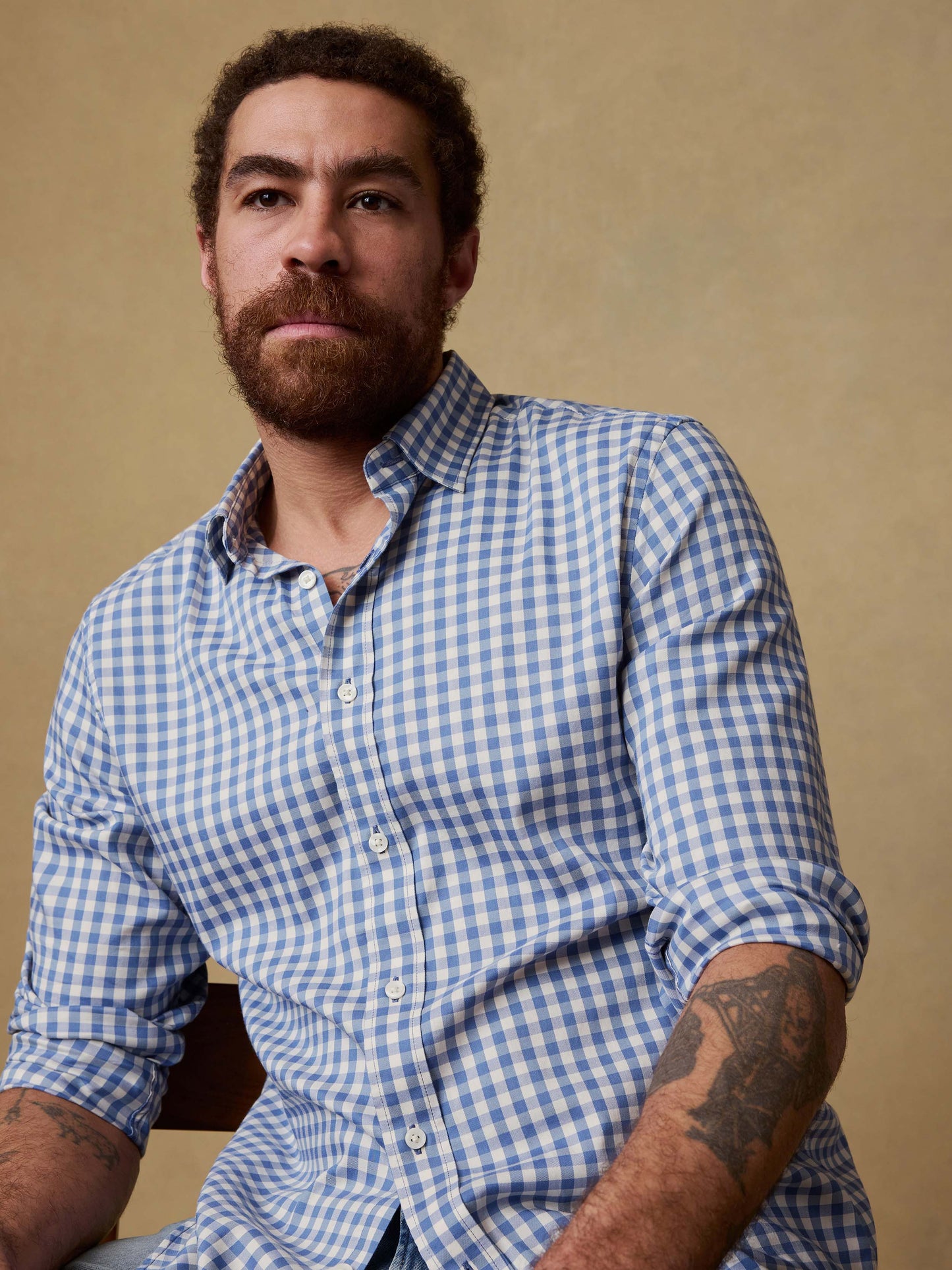 The Movement™ Shirt - Blue Birch Gingham