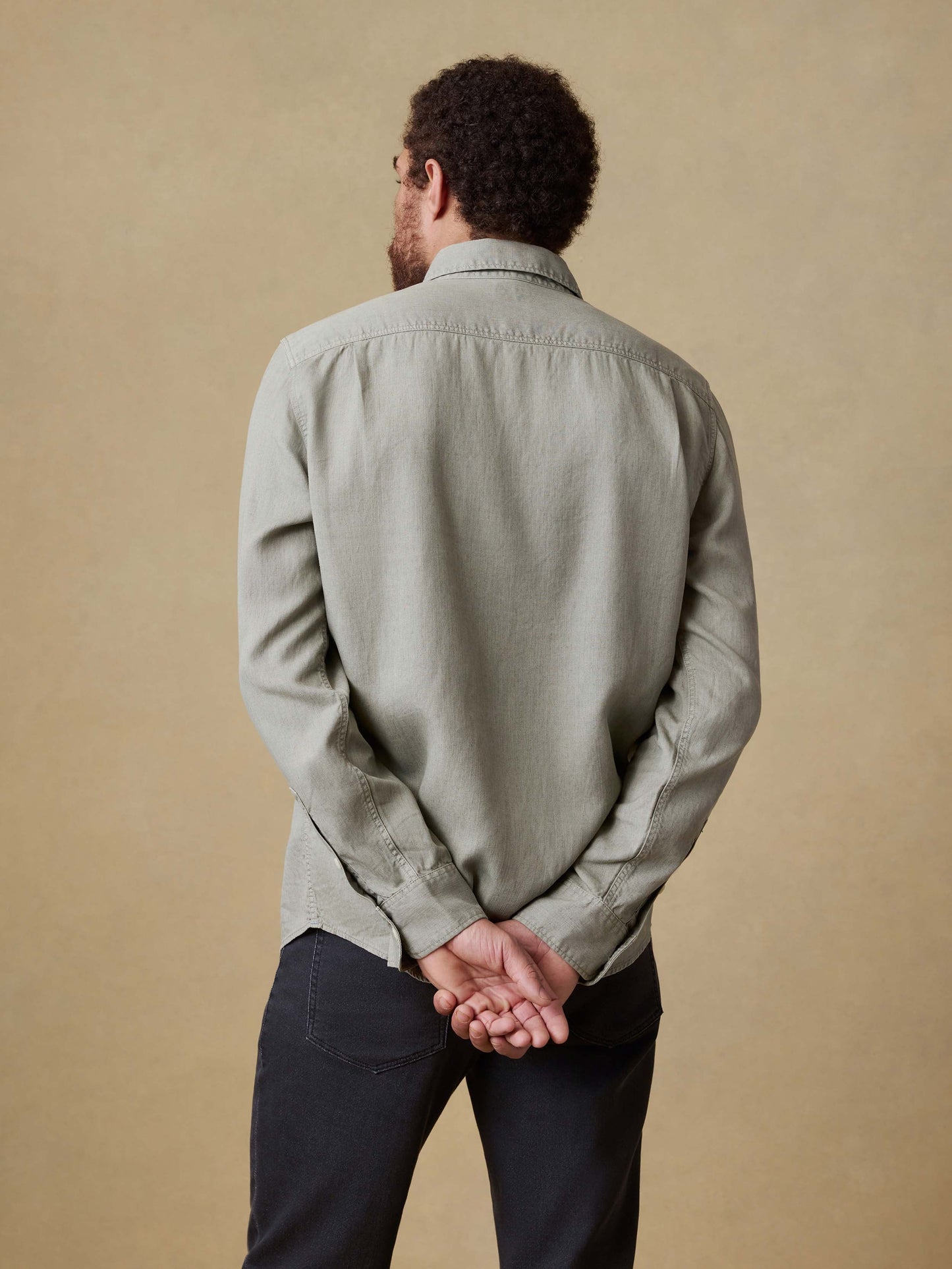 Tried & True Chambray Workshirt - Coastal Sage
