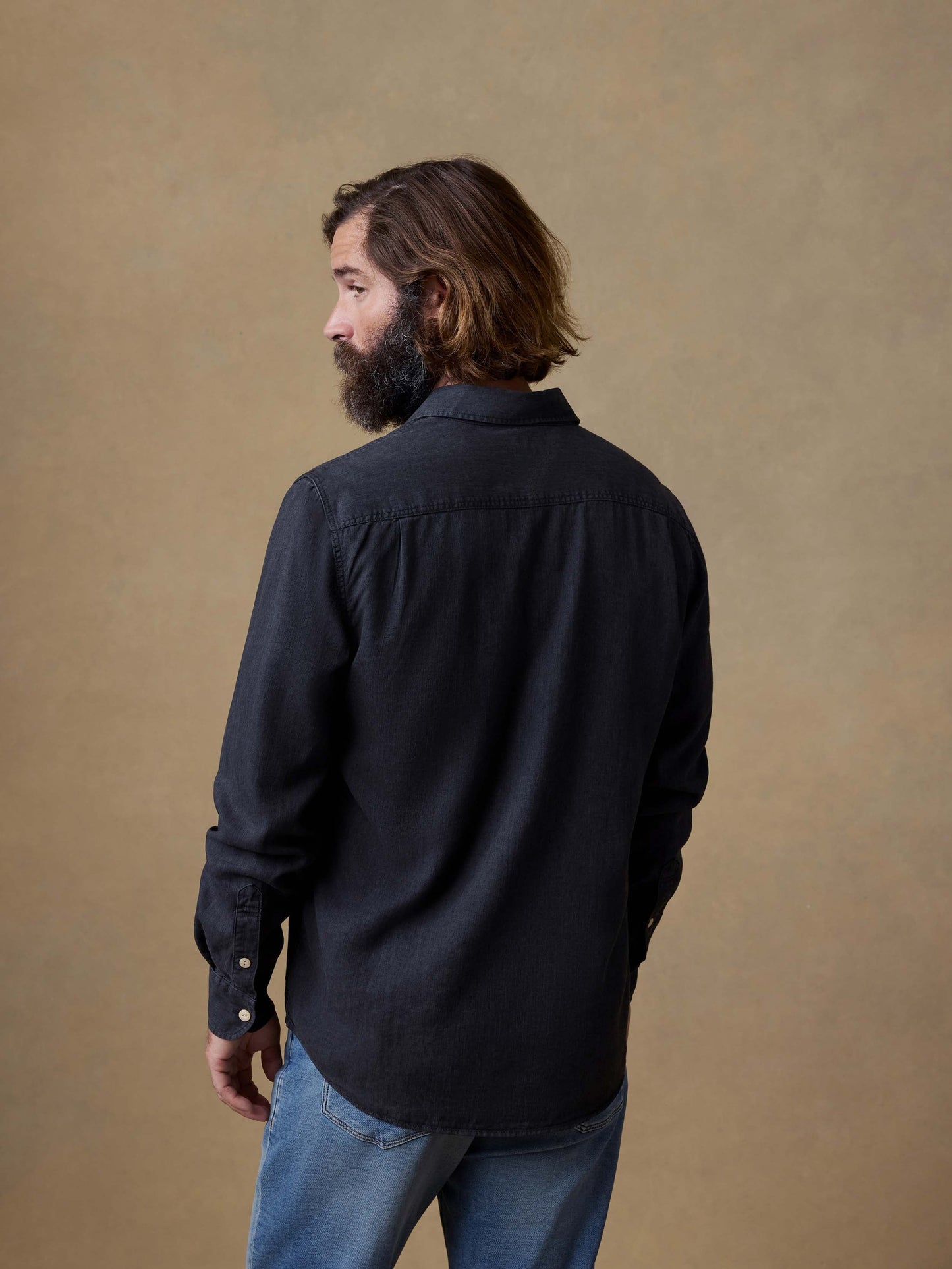 Tried & True Chambray Workshirt - Durango Black