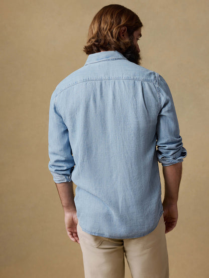 Tried & True Chambray Workshirt - Vintage Indigo