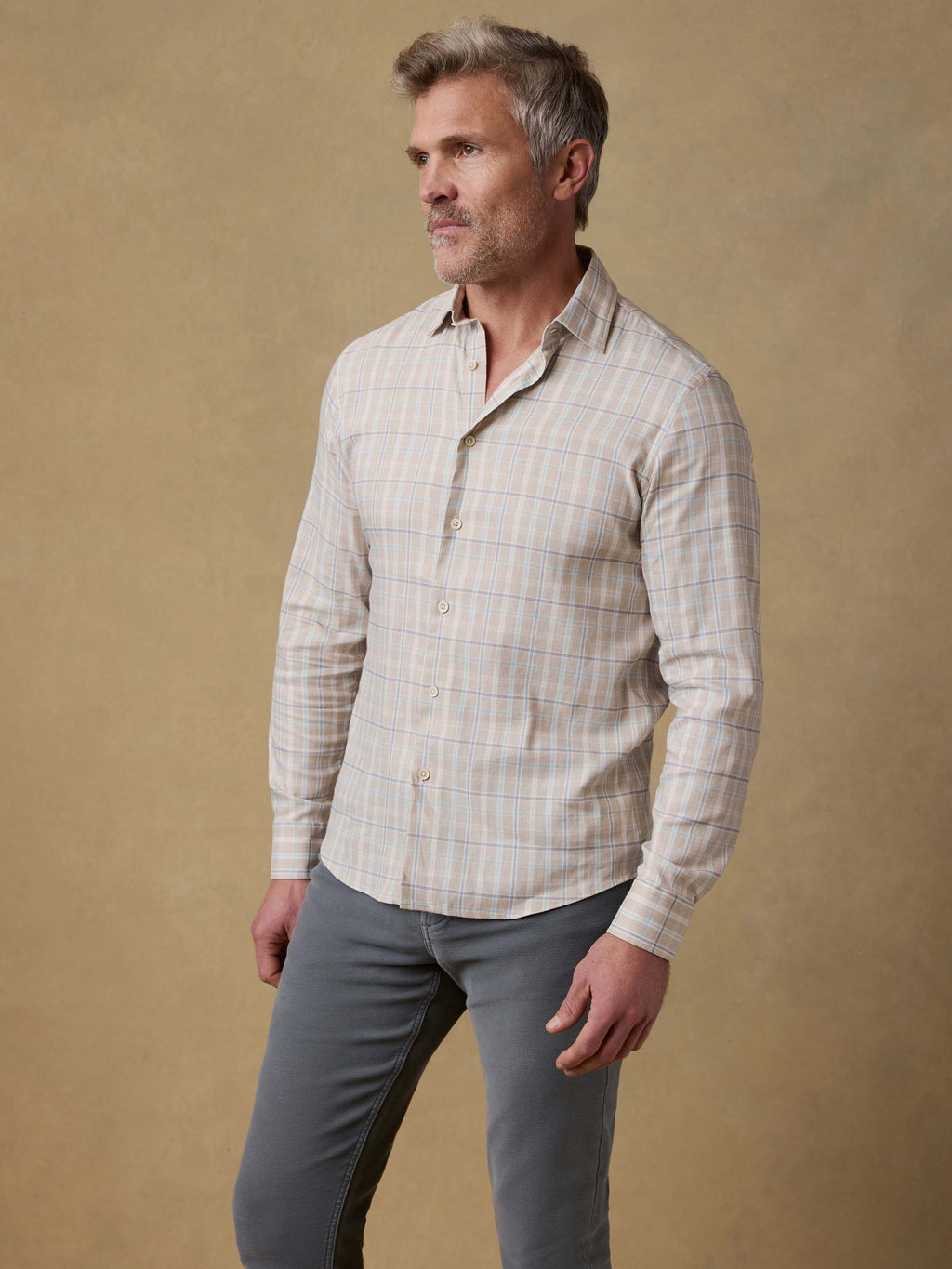 Movement™ Monterey Shirt - Sandy Reef Plaid