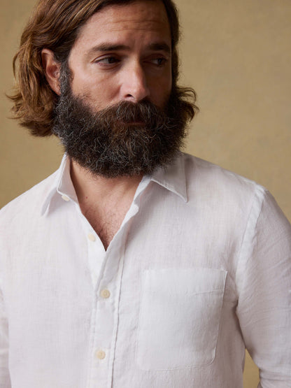 Laguna Linen Shirt - White