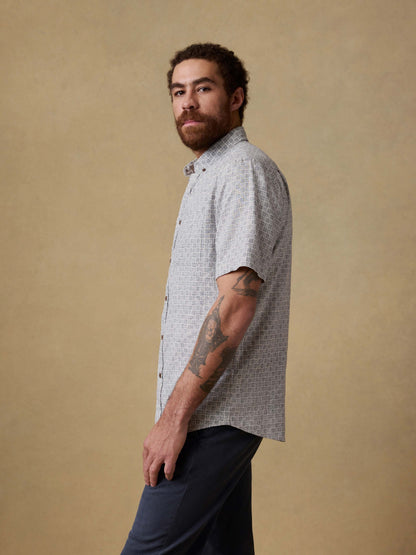 Short-Sleeve Breeze Shirt - Graphite Shell Bricks