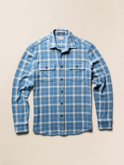 Legend™ Sweater Shirt - Blue Landing Plaid