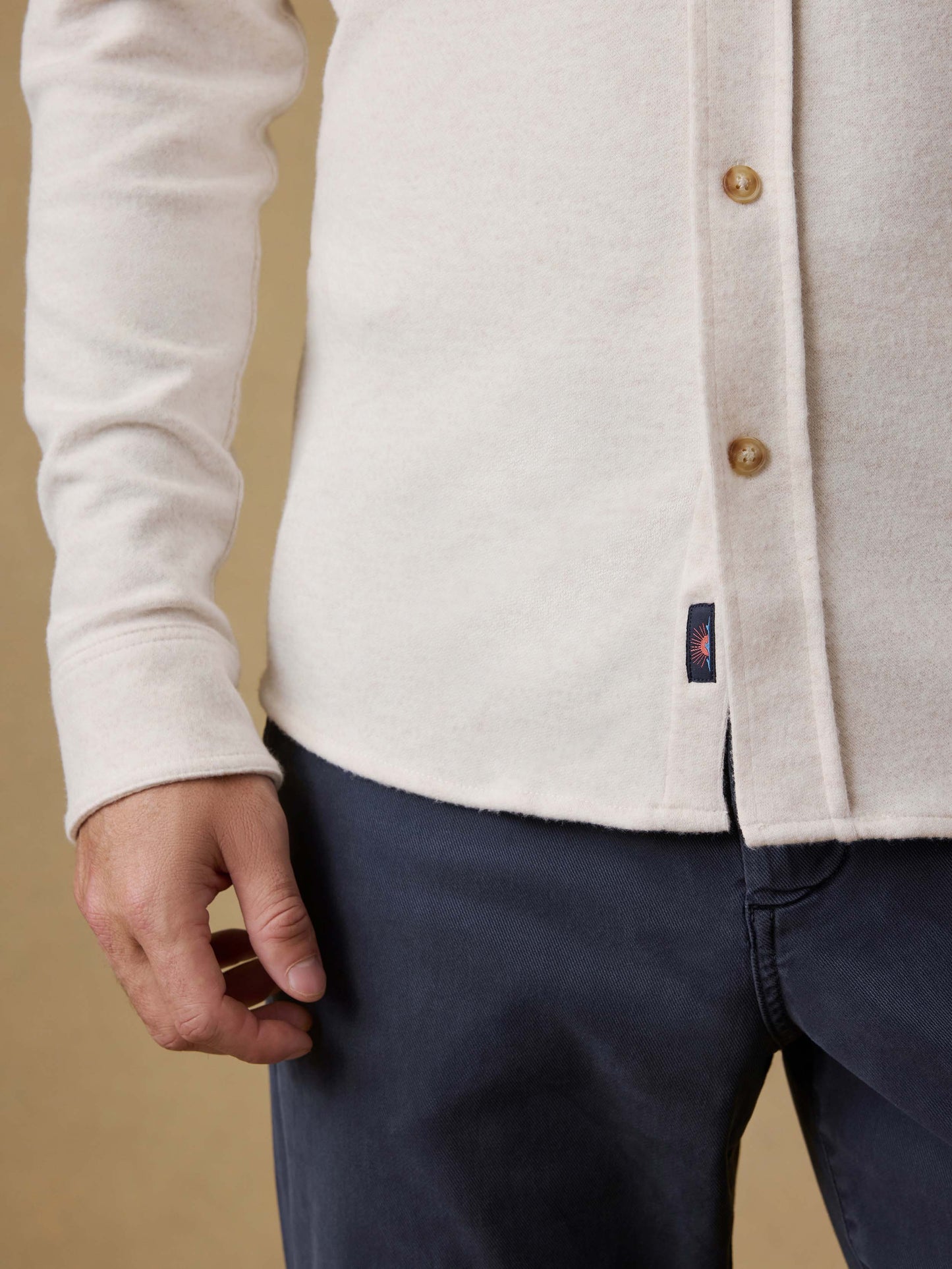 Legend™ Sweater Shirt (single Pocket) - Off White