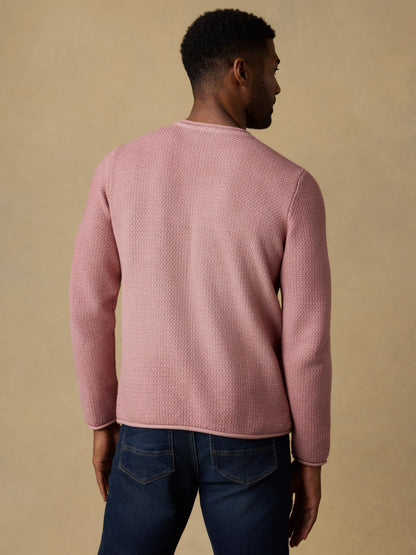 Sunwashed Dockside Sweater - Adobe