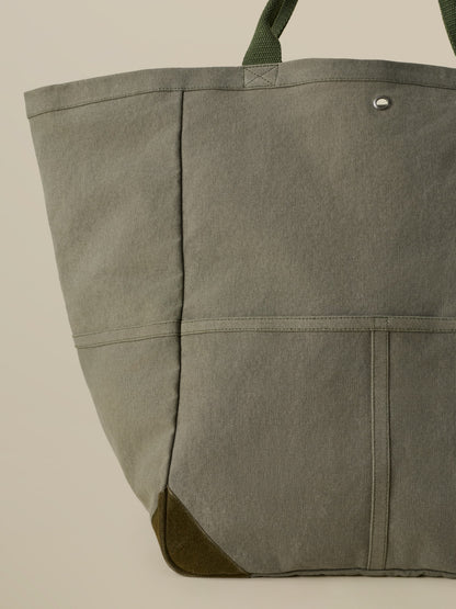 Sunwashed Canvas Utility Bag - Olive