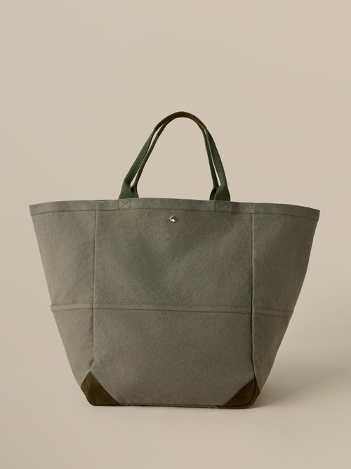 Sunwashed Canvas Utility Bag - Olive