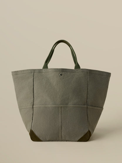 Sunwashed Canvas Utility Bag - Olive