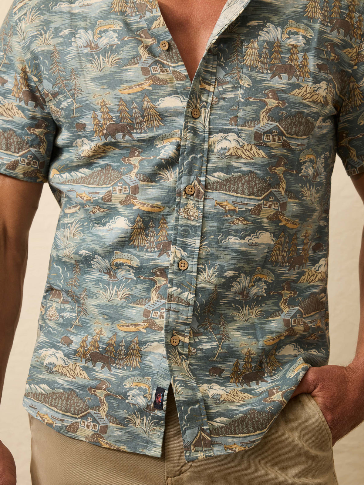 Short-Sleeve Breeze Shirt - Riverside Camp