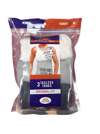 Tank Top Assorted 3pc Pack