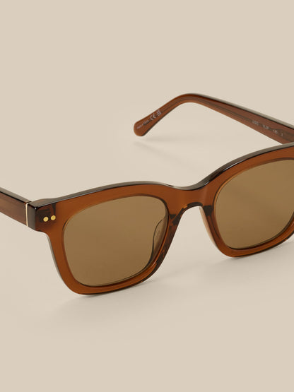 Lido Sunglasses - Chestnut