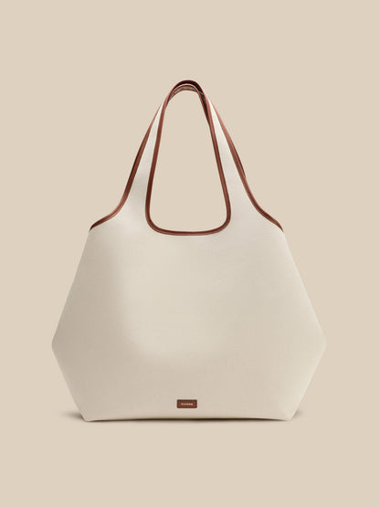 Cuyana For Faherty Oversized Canvas System Tote - Natural