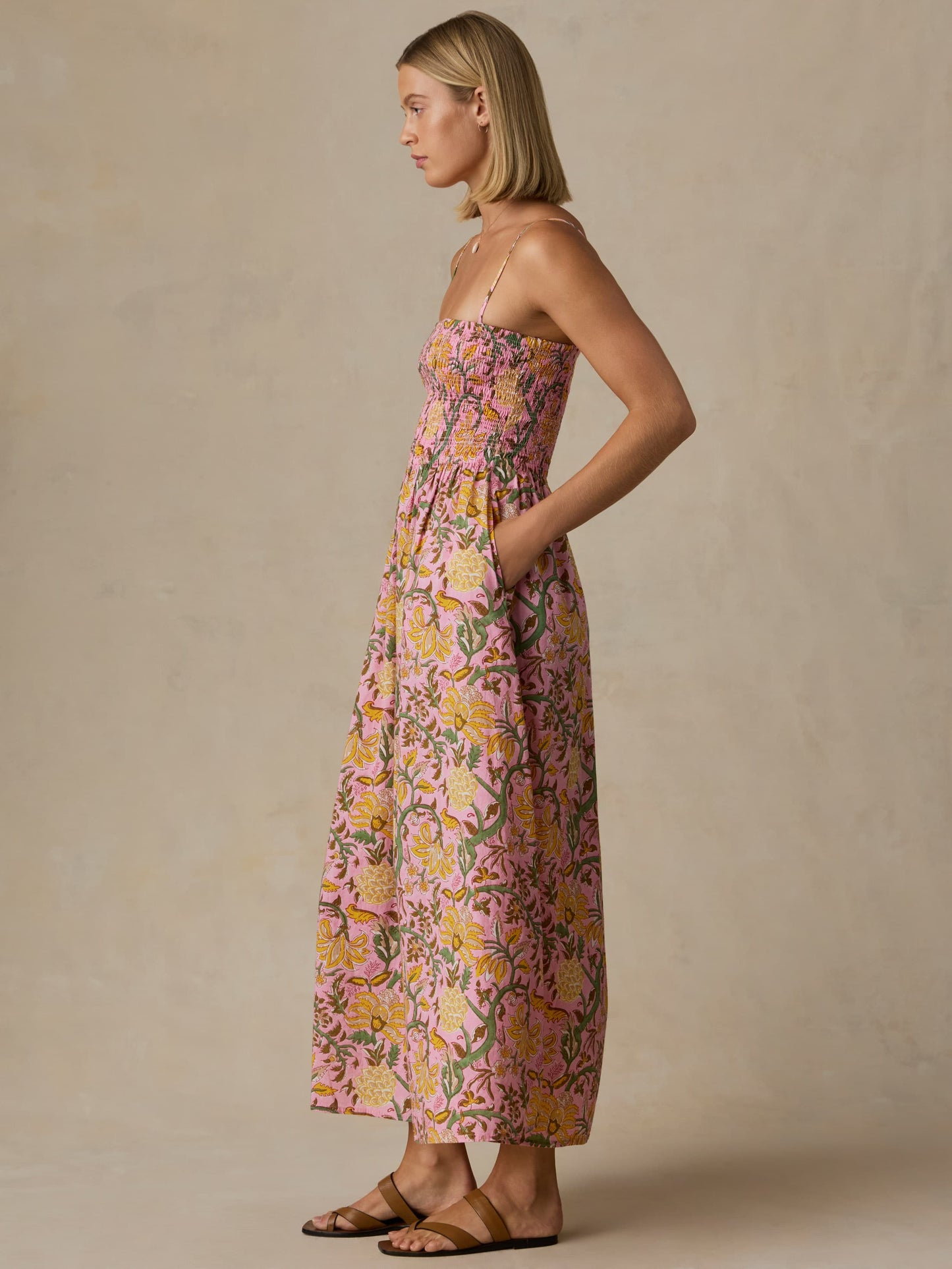 Voile Lucia Dress - Blossom Serenade