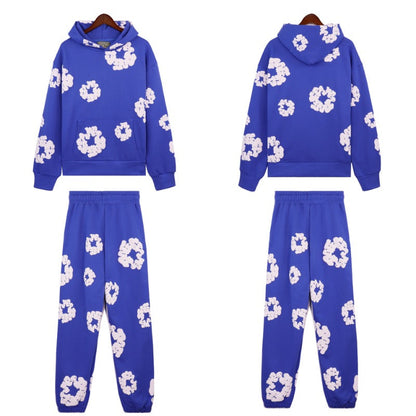 Denim Tears Outfit:Hoodie/Sweatpants (Separate Purchase Options) Casual Pants