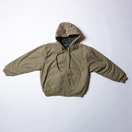 Olive Green Carhartt Style Jacket  Size L
