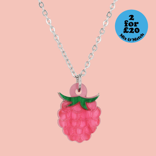 Raspberry Necklace