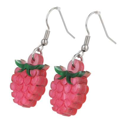 Raspberry Earrings